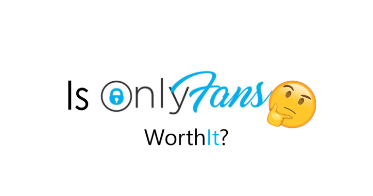 Is OnlyFans Worth It? With a thinking emoji.